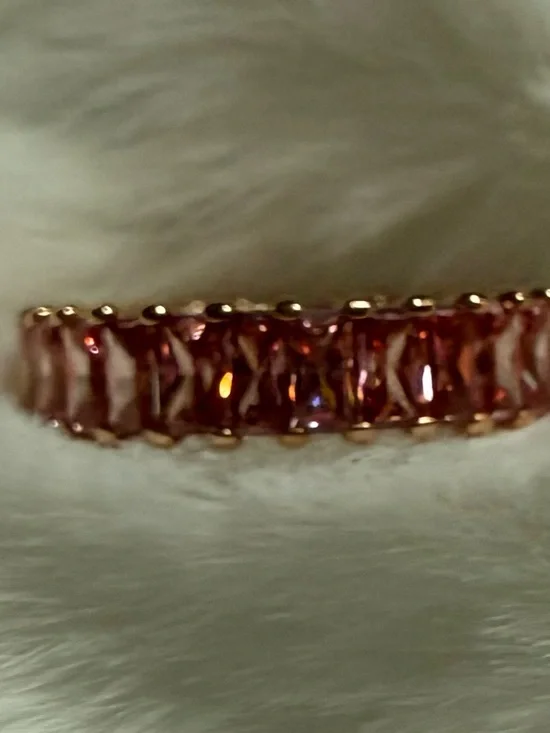 Swarovski Pink Matrix Ring - Women's Jewelry - Picture 2 of 4